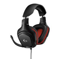 Gaming Headset Wired G331 2.1 ch Stereo, 0.1 inch (3.5 mm), Lightweight, Noise Canceling, Single, Flippable Microphone