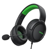 Gaming Headset with Mic for PS4 PS5 Series X|S One PC NS, Wired Gaming Headphones with Microphone for PS 4|5, Green