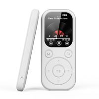 64GB MP3 Player with Bluetooth 5.4, Sport Music Player with Speaker Built-in FM Radio, Voice Recorder, HiFi Lossless Digital Audio Video Playback (White)