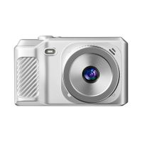 68MP Digital Camera FHD 1080P 16X Zoom, Compact Portable Camera with TFT Screen, Manual Focus, Support Sports Mode, Countdown Shooting (Silver)