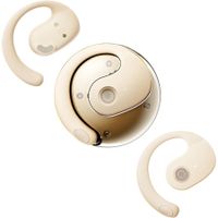 144 Languages Translation Device Ai Translator Earbuds Translating Headphones Real Time Ai Headphones Language Translation (Beige)