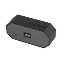 Grey Compact Wireless Bluetooth Speaker Portable High-Quality Audio for Anywhere