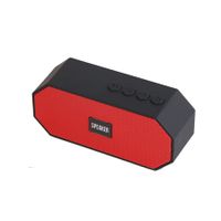 Red Compact Wireless Bluetooth Speaker Portable High-Quality Audio for Anywhere