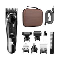 Professional Multifunctional Hair Clipper Set,Men Razor,Electric Shaver,Nose Hair Trimmer,Storage Box,5 in 1