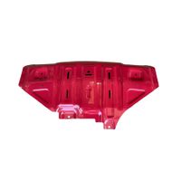 Red Bash Plate Front Sump Guard for Ford Ranger T9 Everest 2023-On Next Gen PY 3mm Steel