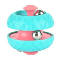 Green Unique Orbit Ball Toy Spinning Toy Novelty Track Pinball Finger Spinner Creative Decompression Toys Puzzle Games as Stress Relief Gifts