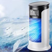 Portable Air Conditioner Tower Fan Evaporative Air Cooler 90 Degree Oscillating  4 Wind Speeds, Cool Mist 1-6H Timer for Bedroom,Desk,Table,Office,Room