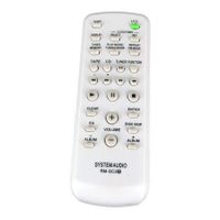 RM-SC3 Replacement Remote Control for Sony CD HiFi System Audio RM-SC3 CMTCP555 CMTHPX7 CMTNE5 LBTZX6 LBTZX8 LBTZX9 MHCGX250