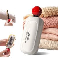 2 in 1 Washable Reusable Lint Roller Scraper,Portable Gel Lint Ball for Clothes Pet Hair Remover for Furniture,Dog Cat(White)