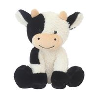 22 CM Cow Stuffed Animal Soft Plush Cute Cow Doll for Boys Girls Age 4 Up