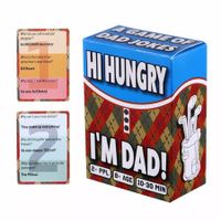 HI Hungry I Am DAD,Dad Jokes Card Game for Family Card Games for Families Party Games, Funny Jokes Board Game