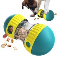 Interactive Dog Toys Food Treat Dispenser for Dogs Slow Feeding for Large/Medium/Small Aggressive Chewers Promotes Healthy Eating Habit-Green