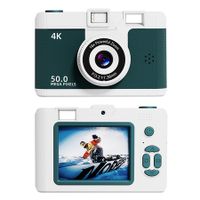 Green 50MP 32G WiFi Children Camera Photo Video AF Autofocus 16x Digital Zoom Built in Fill Light