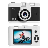 Black 50MP 32G WiFi Children Camera Photo Video AF Autofocus 16x Digital Zoom Built in Fill Light