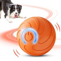 Vibrating Dog Ball,Moving Dog Ball,Shaky Ball Toy for Dogs,Interactive Bouncing Ball,Automatic Moving Dog Toy Ball,Shaking Dog Ball (Orange)