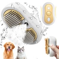 3in1 Cat Brush for Shedding,Cat Steam Brushes Rechargeable Deshedding Brush with Steam for Long & Short Haired Cats and Dogs