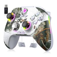 X15 PC Controller, Enhanced Wireless Bluetooth Controller for Windows PC, Android, Steam and Switch, Multi Colour