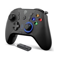 Wireless Gaming Controller for Windows PC, Steam Deck, PS3, Android TV BOX, Dual Vibrate Plug and Play Gamepad Joystick