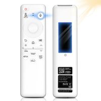 BN59-01432A Solar Voice Remote Replacement for Samsung TV Remote with Bluetooth Rechargeable Solar Cell,Compatible with Samsung TV - White