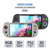 Retro Handheld Game Console HD 1920*1080 5.0 Inch IPS Display Support LINUX for PSP Portable Pocket Video Player Color Black