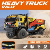 1:35 Remote Control Truck Vehicle Toys Radio Control Electric Car With TRY ME Lights Rally RC Off-road Car For Kids