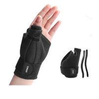 1P Left Hand Wrist Brace Thumb Spica Splint for Arthritis Numbness Tendonitis Trigger Finger Thumb Stabilizer Compression Aluminum Plate Support