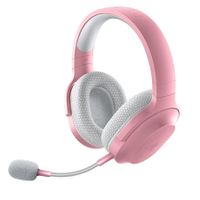 Barracuda X Wireless Gaming & Mobile Headset for PC, PlayStation, Switch, Android, iOS, 2.4GHz Wireless and Bluetooth with Detachable Mic (Pink)