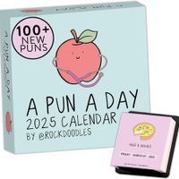 Funny Calendar 2025 Day to Day for Home or Office, Day Joke Calendar with Tear Off Pages and Daily Puns