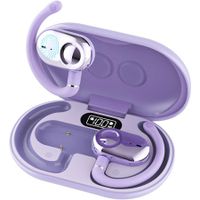 AI Language Translation Earbuds,Translation Earbuds Real Time,144 Languages Online Translation,Two-Way Translator Device with APP for iOS Android (Purple)