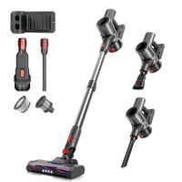 Cordless Vacuum Cleaner, 20KPA Stick Vacuum with LED Display with 40Min Detachable Battery Vacuum Cleaner for Home Hard Floor Car Carpet VC2302-E14820