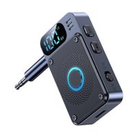 Bluetooth 5.4 Transmitter Receiver Adapter for Airplane Headphones, 2 in 1 Wireless Bluetooth 3.5mm Aux Audio Transmitter, Receiver for TV