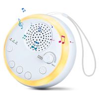 Portable White Noise Machine, Sound Machine Travelling, White Noise Machine with Night Light
