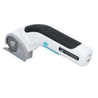 Cordless Electric Scissors,Rotary Cutter with Safety Lock,Rechargeable Cardboard Cutter,Shears Cutting Tool for Cardboard Fabric Leather Carpet