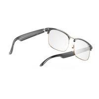 Black Gold Border AI Smart Bluetooth Glasses Titanium Frame Wireless MultiFunction Driving Call