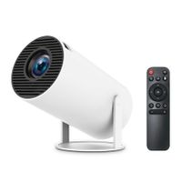 1080P Portable Projector Home Theater 180  Rotation Auto WiFi Bluetooth  Full HD Phone PC HDMI PS5 Laptop Miracast Wireless Wired