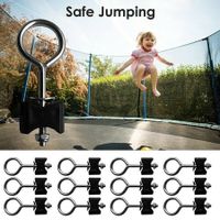 Trampoline Accessories Trampoline Screws Screws to fix The Trampoline Suitable for Large Trampolines, Round Screw 6mm, 12 Pcs