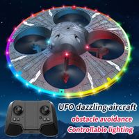 UFO Rc Drone Hd 4k Wide Angle Camera Intelligent Obstacle Avoidance One-Click Takeoff And Landing Aerial Photography Vehicle Toy