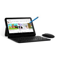 5G Dual SIM Phone Video Call Tablet 10.1 inch  16+512GB Android 15.0 7000mAh Battery 13MP Camera  with Keyboard, Mouse, Stylus Pen Christmas Gift COL Black