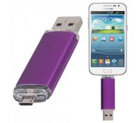 16GB Fashionable OTG USB Flash Drive for Smart Phone/Tablet PC