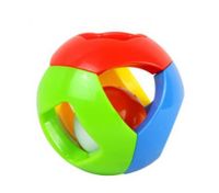 Colorful Bell Ball Grasp Roll Toy Rattle Baby Educational Training Grasping