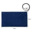 Pet Heated Mat Dog Heating Pad Cat Puppy Electric Heater Blanket Heat Bed Waterproof Cover 65x40cm Blue