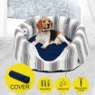 Pet Heating Pad Dog Cat Doggy Heated Mat Electric Heater Bed Puppy Round Blanket Cover Waterproof