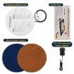 Pet Heating Pad Dog Cat Doggy Heated Mat Electric Heater Bed Puppy Round Blanket Cover Waterproof