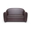 Kidbot Kids Toddler 2 Seater Sofa Children Couch Lounge Chair PVC Leather Armchair Double w/Storage Space