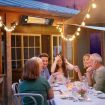Maxkon 2000W Infrared Radiant Heater Electric Outdoor Patio Strip Heater Wall Ceiling