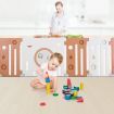 Baby Playpen Enclosure Barrier Fence Room Kids Safety Gates Child Interactive Activity Centre Toddler Play Yard 18 Panels