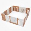 Baby Playpen Enclosure Barrier Fence Room Kids Safety Gates Child Interactive Activity Centre Toddler Play Yard 18 Panels