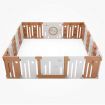 Baby Playpen Enclosure Barrier Kids Fence Room Safety Gates Child Interactive Activity Centre Toddler Play Yard 22 Panels