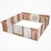 Baby Playpen Enclosure Barrier Kids Fence Room Safety Gates Child Interactive Activity Centre Toddler Play Yard 22 Panels