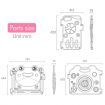 18 Panel Baby Playpen Kids Safety Gate Interactive Toddler Baby Play Room Frog Girl